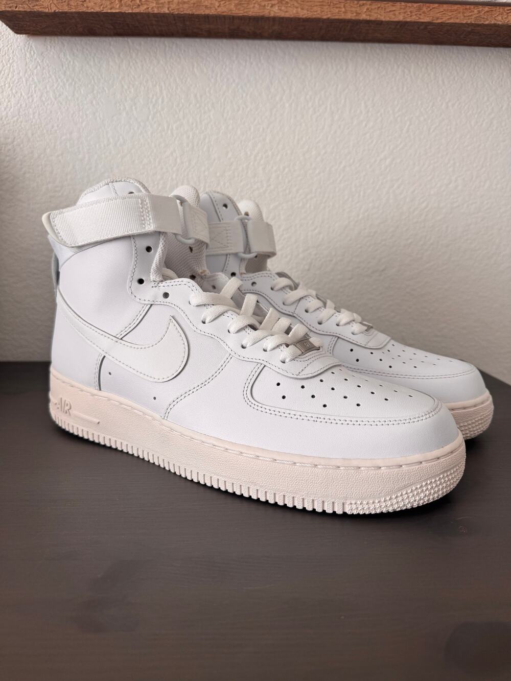 Nike Air Force 1 High 07 Triple White Men's Size 12 Brand New No Box